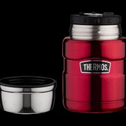 King Vakuum Food Jar 470 Ml Red - Termospullot Ja Termosmukit - King Vakuum Food Jar 470 Ml Red