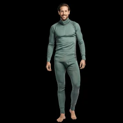 Laajias Merino Wool Polo Zip, miesten villapaita - Villakerrastot yläosat miehet - Laajias Merino Wool Polo Zip, miesten villapaita