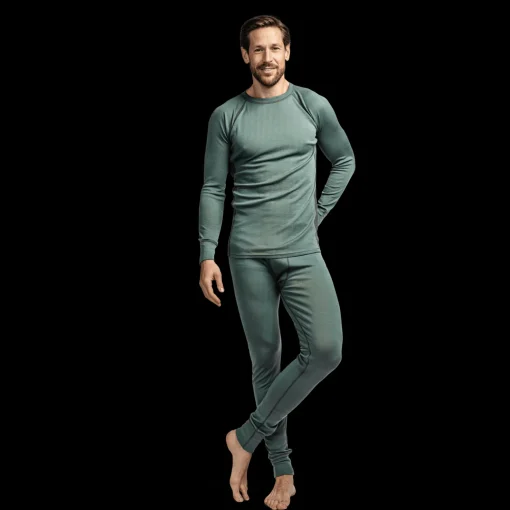Laajias Merino Wool Roundneck, miesten villapaita - Villakerrastot yläosat miehet - Laajias Merino Wool Roundneck, miesten villapaita