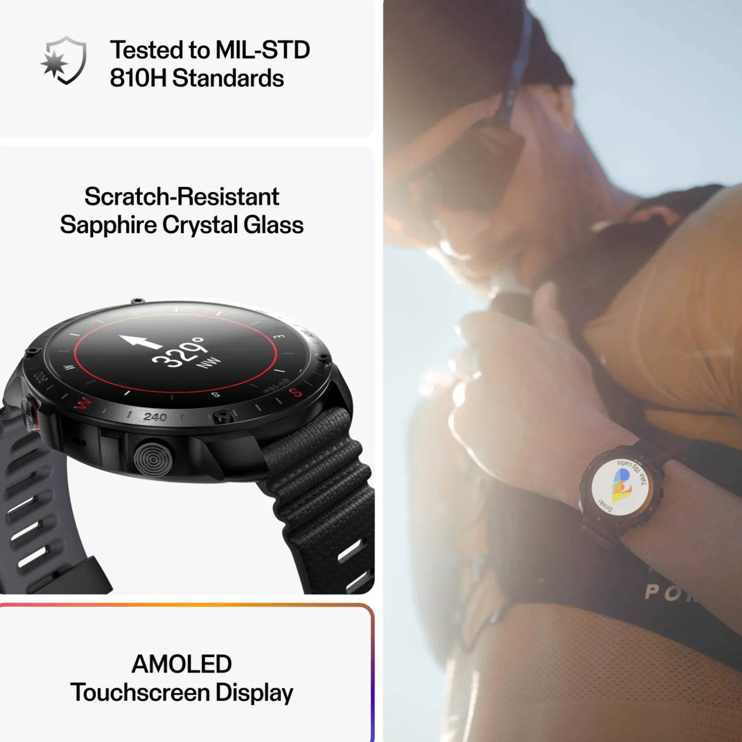 Polar Grit X2 Pro, älykello, multisportkello - Sykemittarit - Polar Grit X2 Pro, älykello, multisportkello