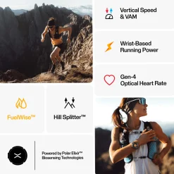 Polar Grit X2 Pro, älykello, multisportkello - Sykemittarit - Polar Grit X2 Pro, älykello, multisportkello