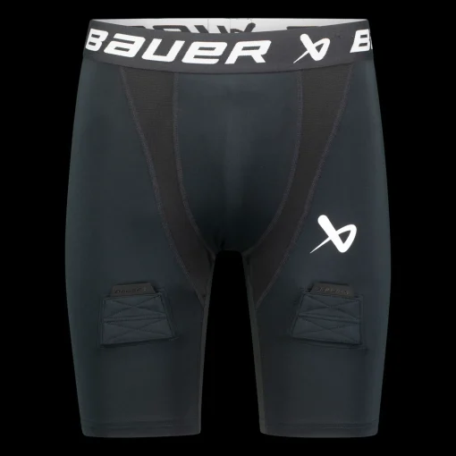 S22 Bauer Perf Jock Short 24/25, shortsit aikuiset - Alusasut Jääkiekkoon - S22 Bauer Perf Jock Short 24/25, shortsit aikuiset