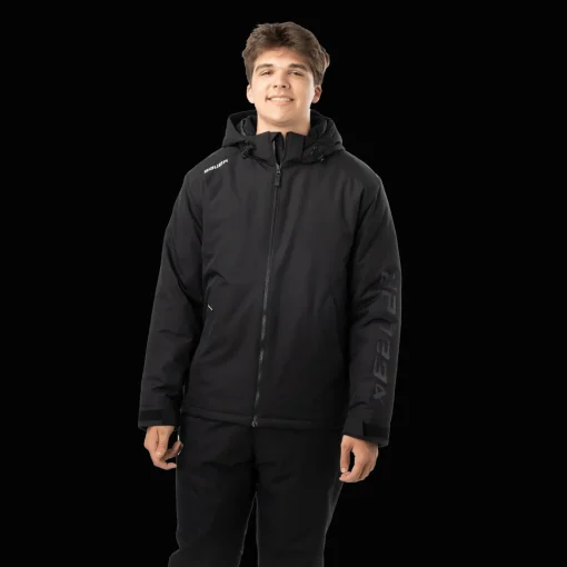 S24 Bauer Team Heavyweight Jacket, 24/25, aikuisten takki - T-Paidat Ja Shortsit Jääkiekkoon - S24 Bauer Team Heavyweight Jacket, 24/25, aikuisten takki