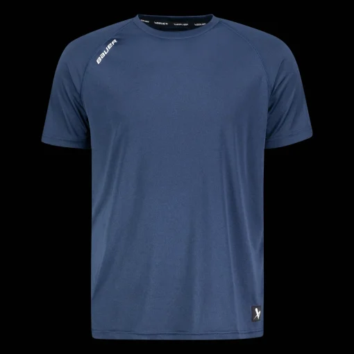 S24 Bauer Team Short Sleeve Tech Tee 24/25, aikuisten treenipaita - T-Paidat Ja Shortsit Jääkiekkoon - S24 Bauer Team Short Sleeve Tech Tee 24/25, aikuisten treenipaita