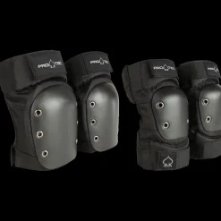 Street Pads 2 Pack Knee + Elbow, kyynärpää- ja polvisuoja setti, senior -  - Street Pads 2 Pack Knee + Elbow, kyynärpää- ja polvisuoja setti, senior