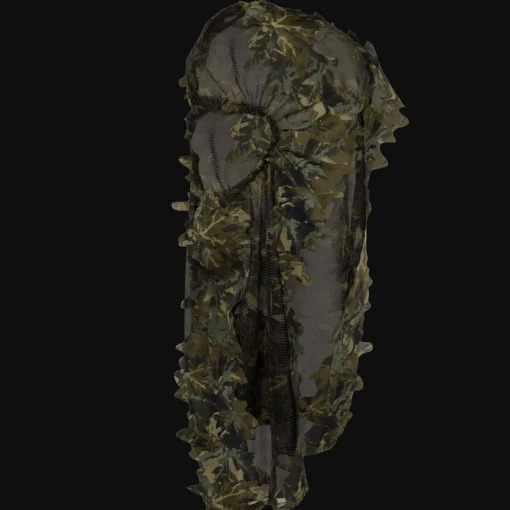 Syringa Camo Leaf Mask, kasvomaski - Kaulurit Ja Kypärämyssyt - Syringa Camo Leaf Mask, kasvomaski