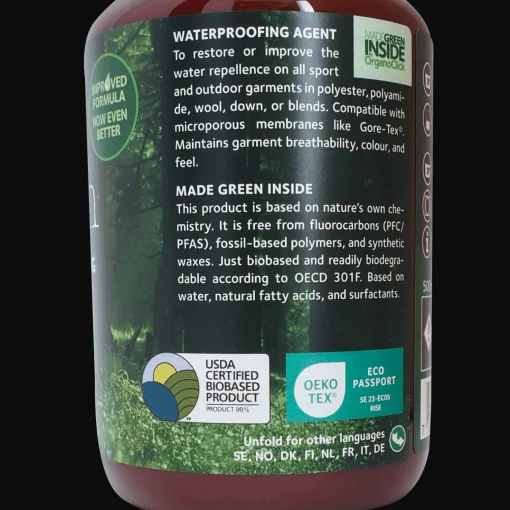 Wash-in Textile Waterproofing 500 ml 23/24, pesuaine - Kenkien Huolto - Wash-in Textile Waterproofing 500 ml 23/24, pesuaine